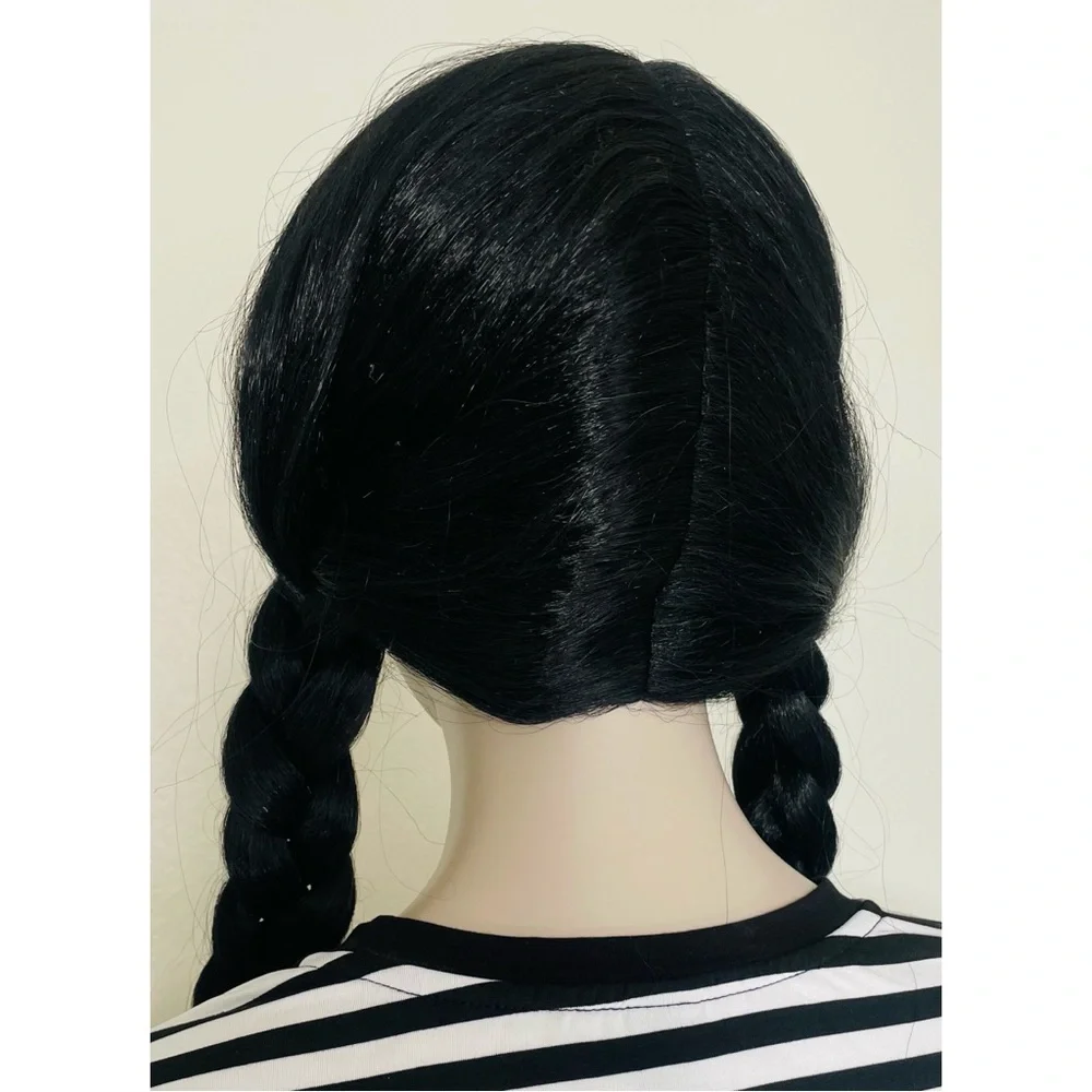 Spirit Halloween Wednesday Addams Wig